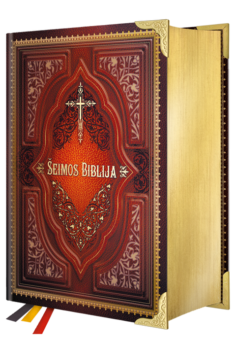 ŠEIMOS BIBLIJA: gražiausia ir didžiausia pasaulyje iliustruota lietuviška Biblija