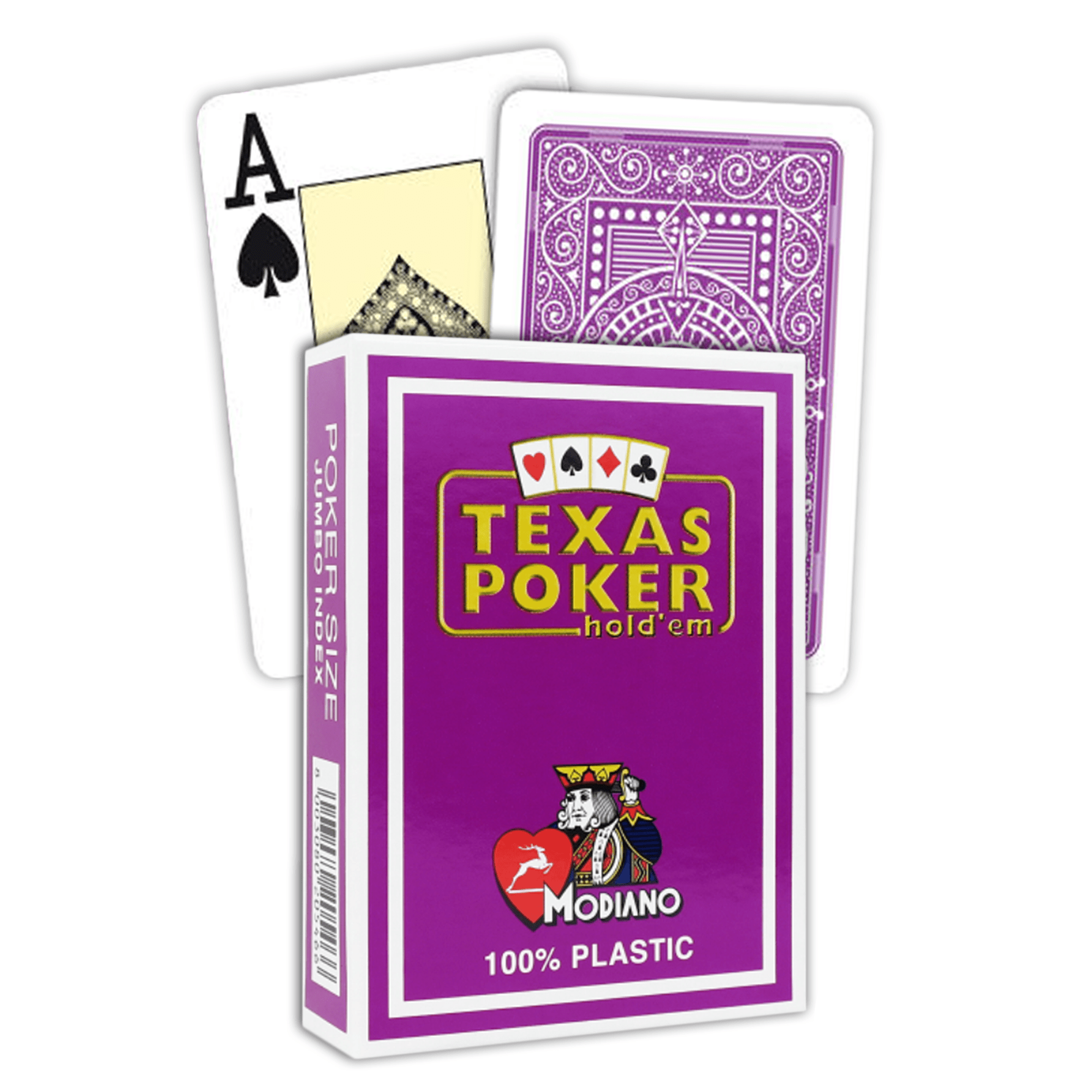 Texas Poker 2 jumbo index 12 pieces-display