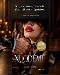 Nuodėmė: tabu romanas, kurį slėpsite nuo smalsių akių – nauja Agnės Bausienės knyga