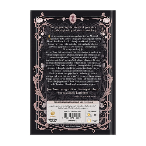 NORTANGERIO ABATIJA: paslapčių ir intrigų kupinas Jane Austen šedevras