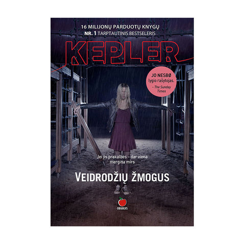 Lars Kepler VEIDRODŽIŲ ŽMOGUS❗8-asis detektyvo Jono Linos serijos šedevras