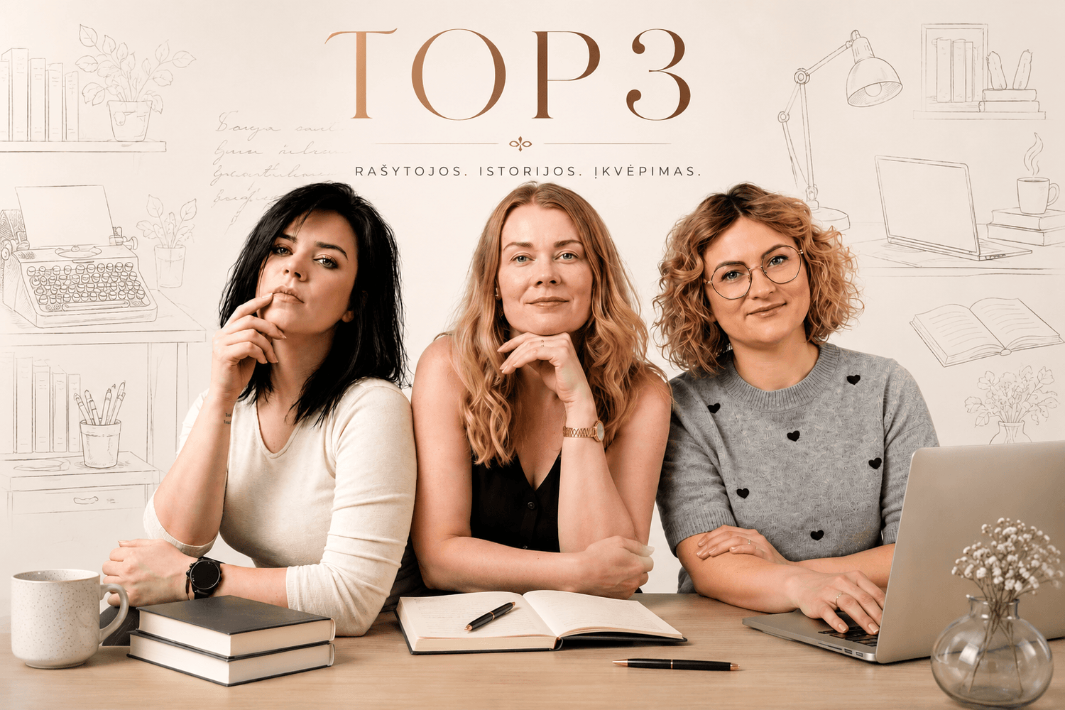 Net trys leidyklos „Obuolys“ autorės – skaitomiausių Lietuvos rašytojų TOP 10! - OBUOLYS