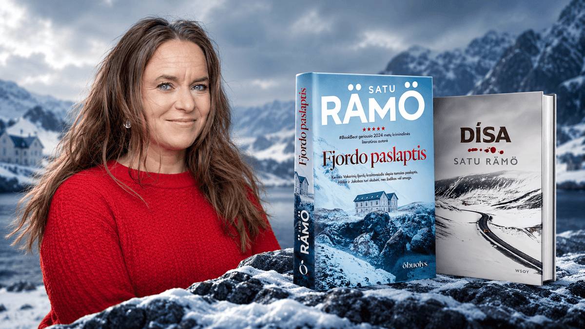 Detektyvų sensacija: Satu Rämö naujausios knygos per savaitę parduota 50 000 egzempliorių!