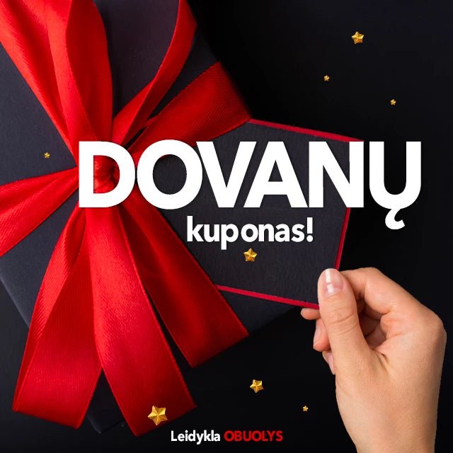 Dovanų kuponas (virtuali 100 % personalizuojama dovanų kortelė) - OBUOLYS