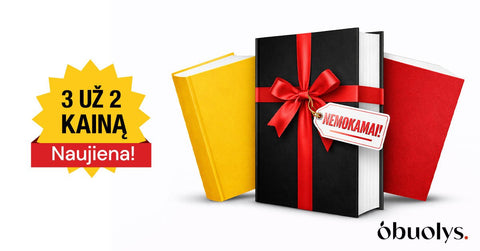 Mugės akcija! Šiandien 3 knygos už 2 kainą - OBUOLYS