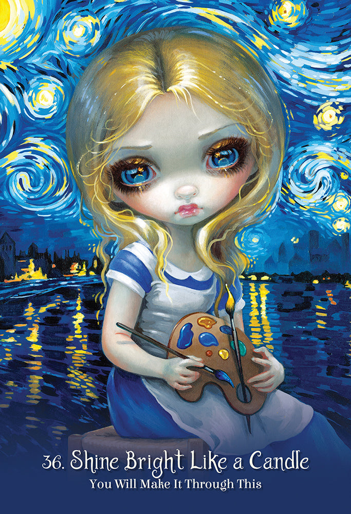 Alice: The Wonderland Taro kortos Blue Angel