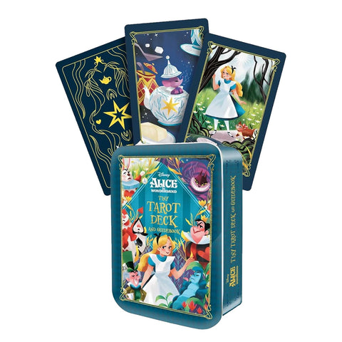 Alice in Wonderland kišeninio dydžio Taro kortos Insight Editions