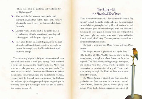 Practical Tarot kortos Beyond Words