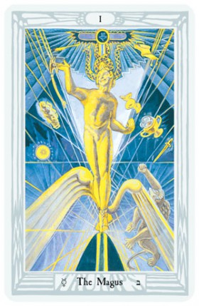 Aleister Crowley THOTH Taro kortos US Games Systems