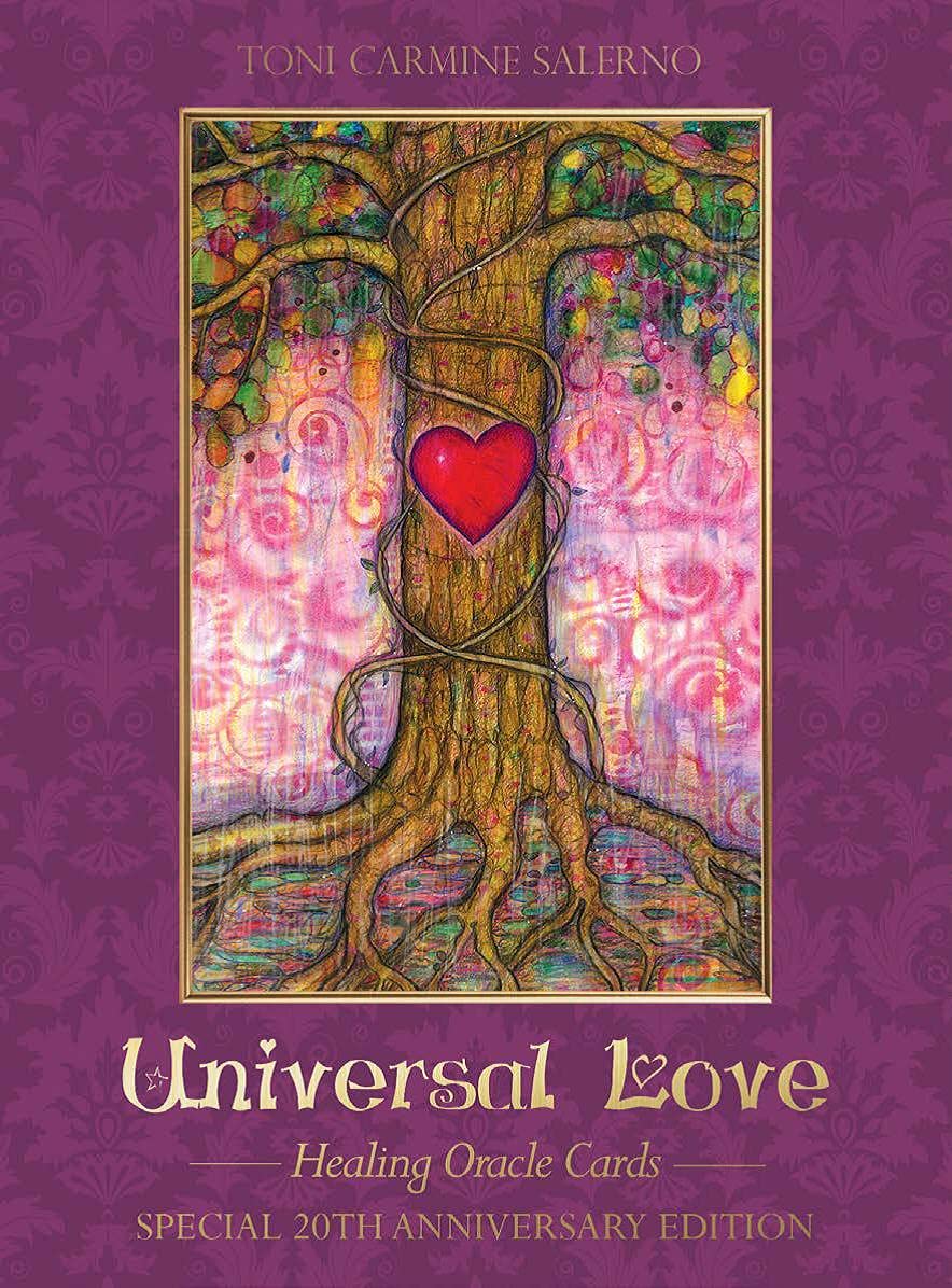 Universal Love Oracle kortos (Jubiliejinis 20m. leidimas) Blue Angel