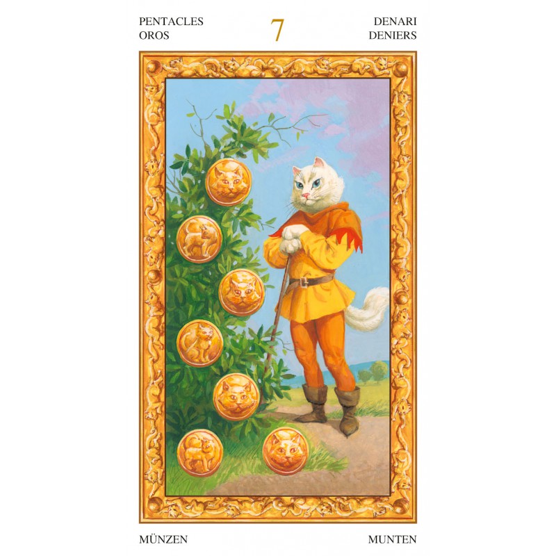Tarot Of White Cats kortos Lo Scarabeo