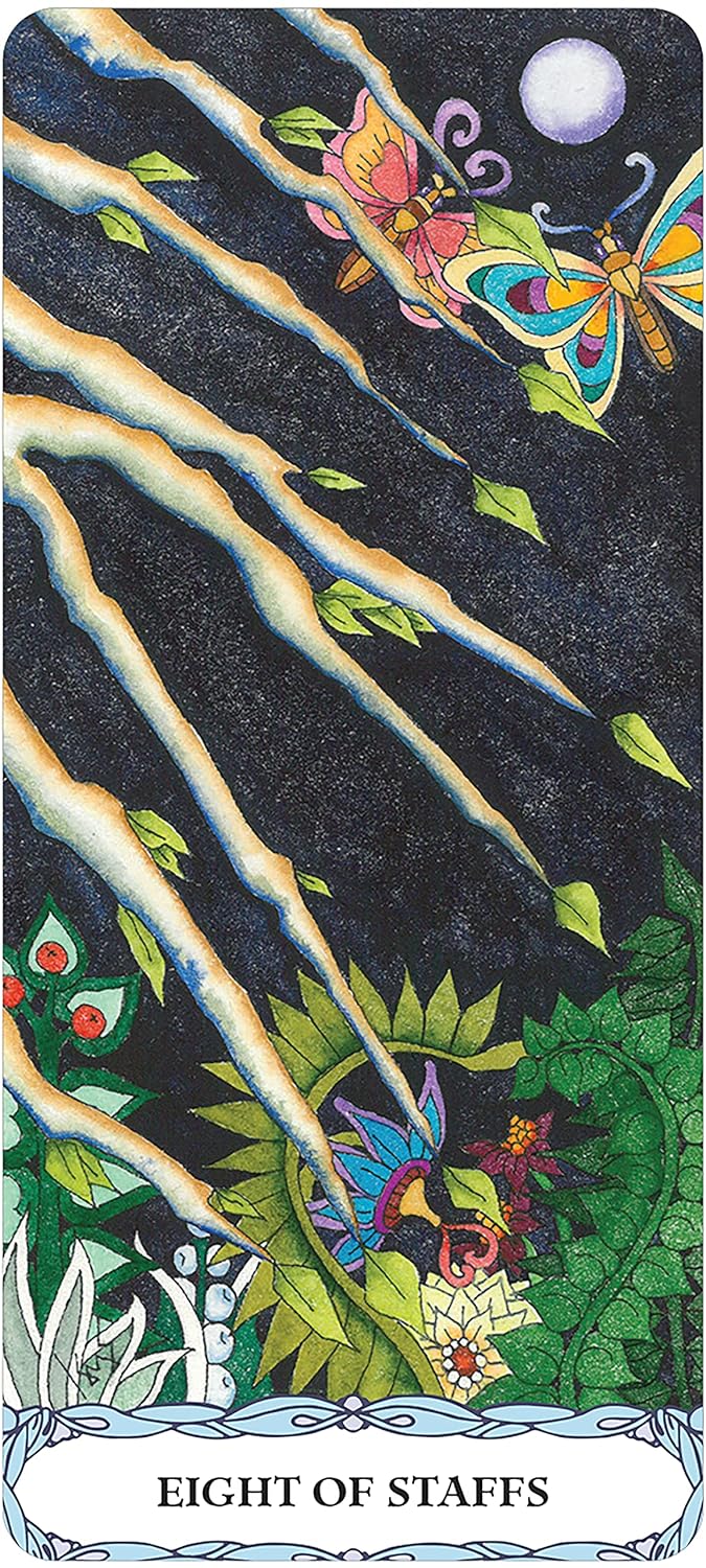 Tarot of a Moon Garden Borderless kortos US Games Systems