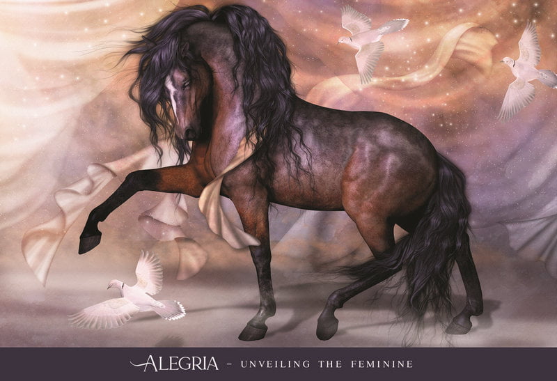Oracle of The Sacred Horse kortos Blue Angel