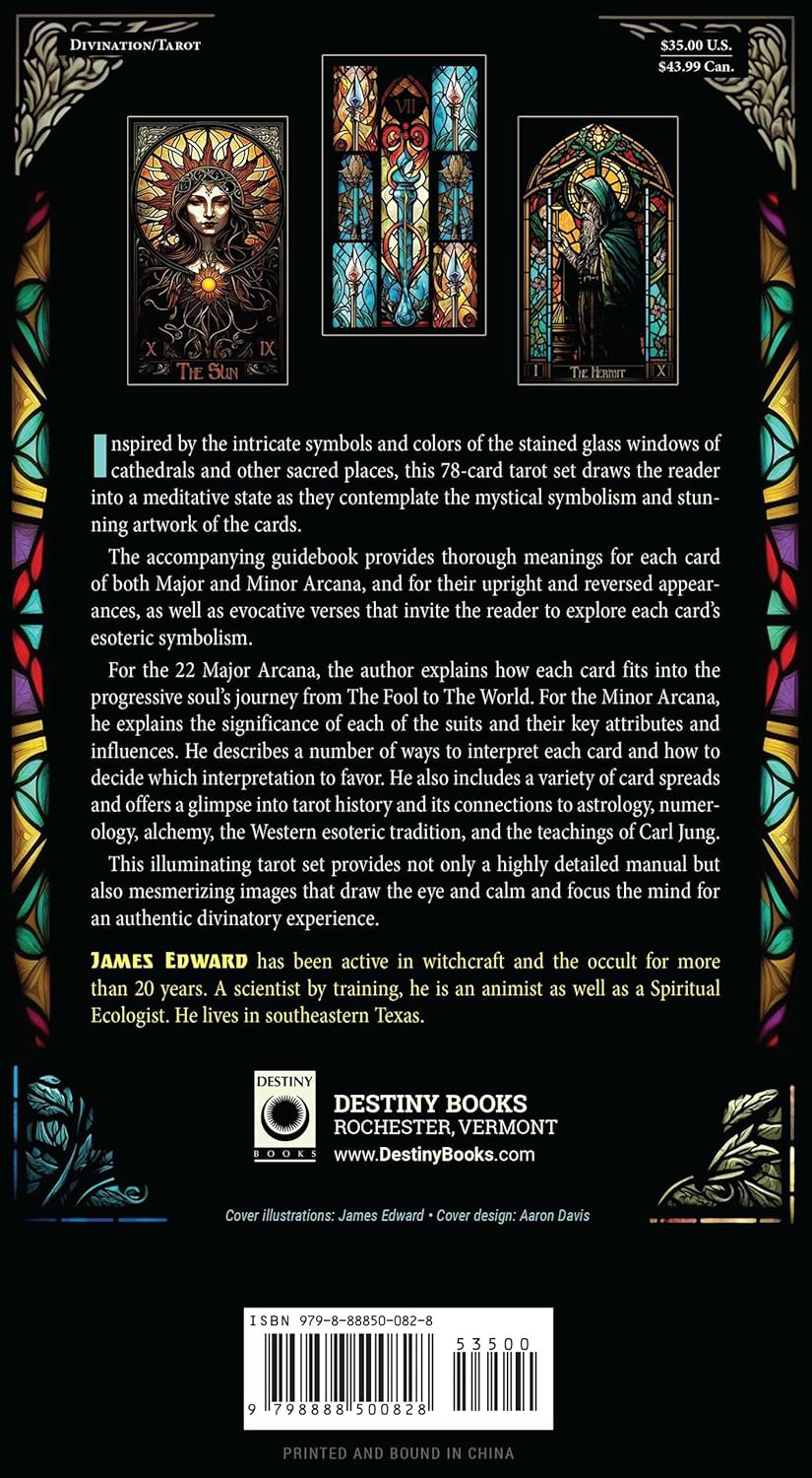 The Stained Glass Taro kortos Destiny Books