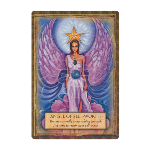 Angels Gods Goddesses Oracle kortos Blue Angel