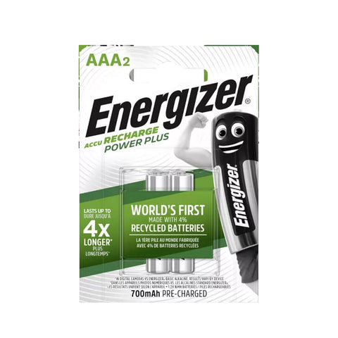 Energizer HR03 AAA Power Plus 700mAh pakraunamos baterijos,2vnt.