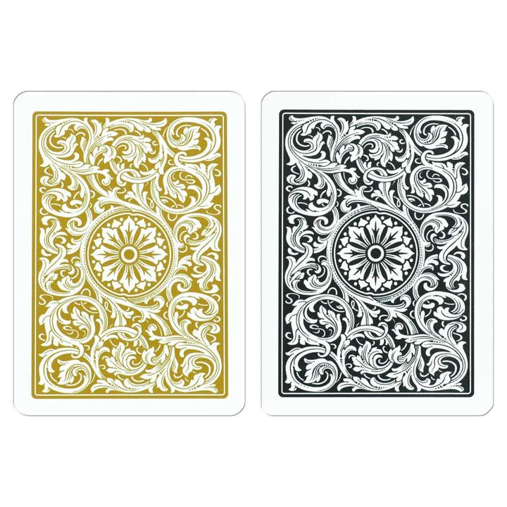 1546 Elite Poker size - Jumbo index žaidimo kortos dviguba kaladė (auksinės ir juodos) Copag - OBUOLYS