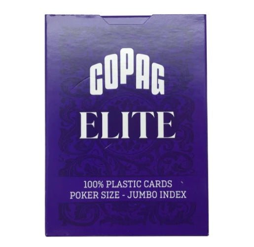 1546 Elite Poker size - Jumbo index žaidimo kortos (purpurinės) Copag - OBUOLYS