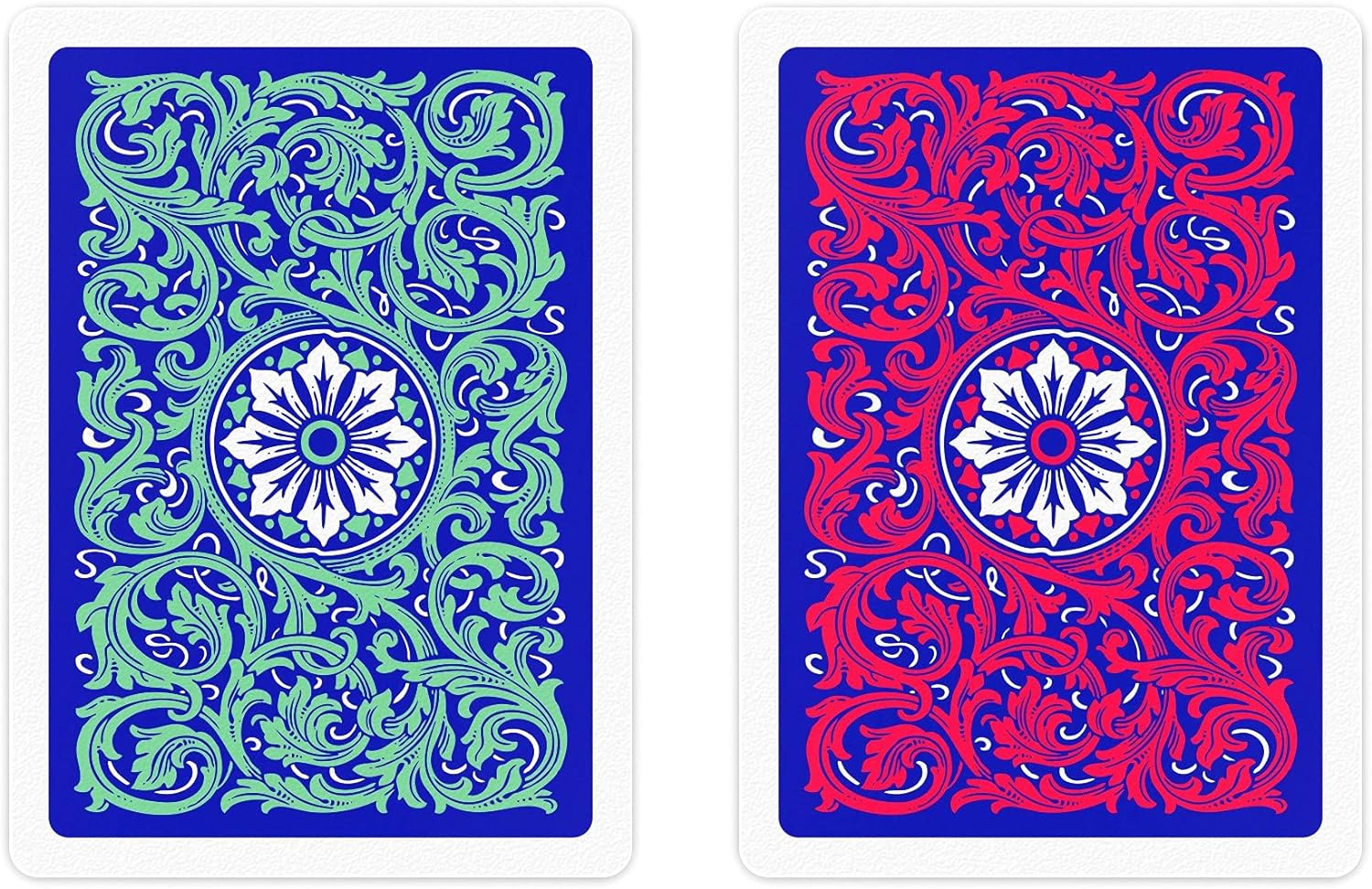 1546 Neoteric Poker size Standard index žaidimo kortos dviguba kaladė (raudona ir žala) Copag - OBUOLYS