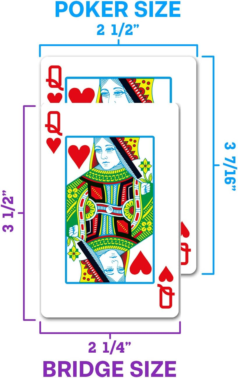 1546 Neoteric Poker size Standard index žaidimo kortos dviguba kaladė (raudona ir žala) Copag - OBUOLYS