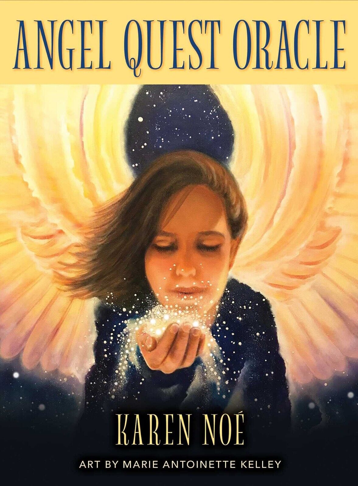Angel Quest Oracle kortos Beyond Words