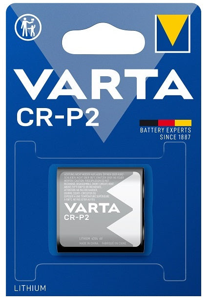 VARTA CR-P2 6V (6204) ličio baterija 1 vnt.