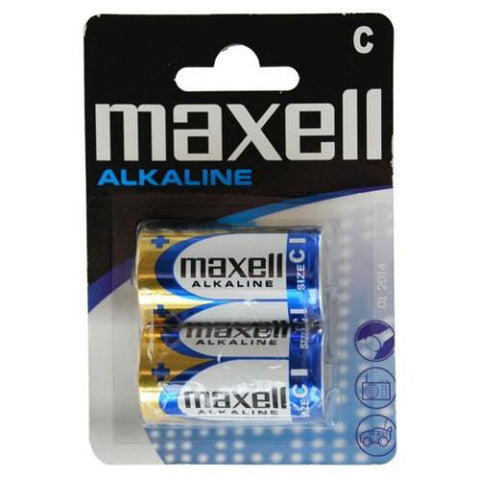Maxell LR14 C baterijos 2 vnt.