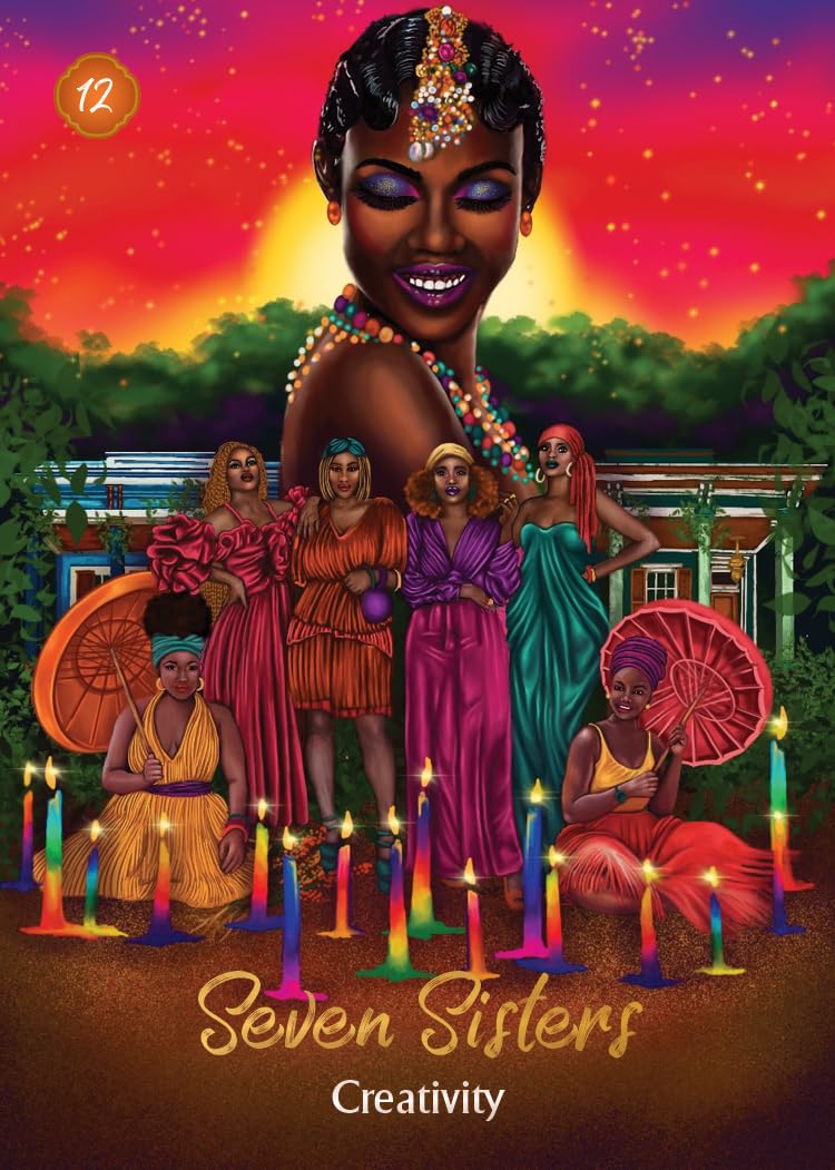 African Goddess Rising Pocket Oracle kortos Hay House