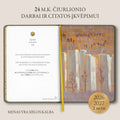 2 metų (2026 - 2027) M. K. Čiurlionio įkvėptas darbo kalendorius (Knygos su defektais) - OBUOLYS