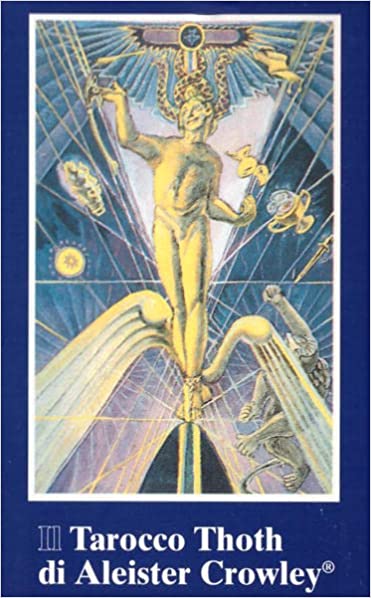 Aleister Crowley Thoth Tarot Pocket Version Italian Edition kortos AGM