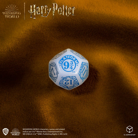 Harry Potter. Ravenclaw Modern Dice kauliukų rinkinys (baltos sp.)