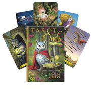 TAROT OF THE OWLS: išminties ir intuicijos kupinos pelėdų taro kortos