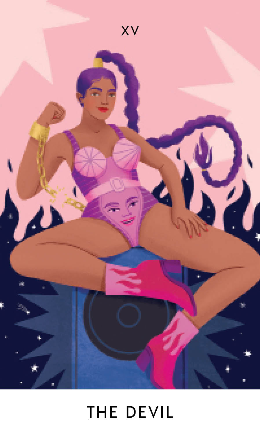 Tarot cards of Modern Goddesses kortos Rockpool