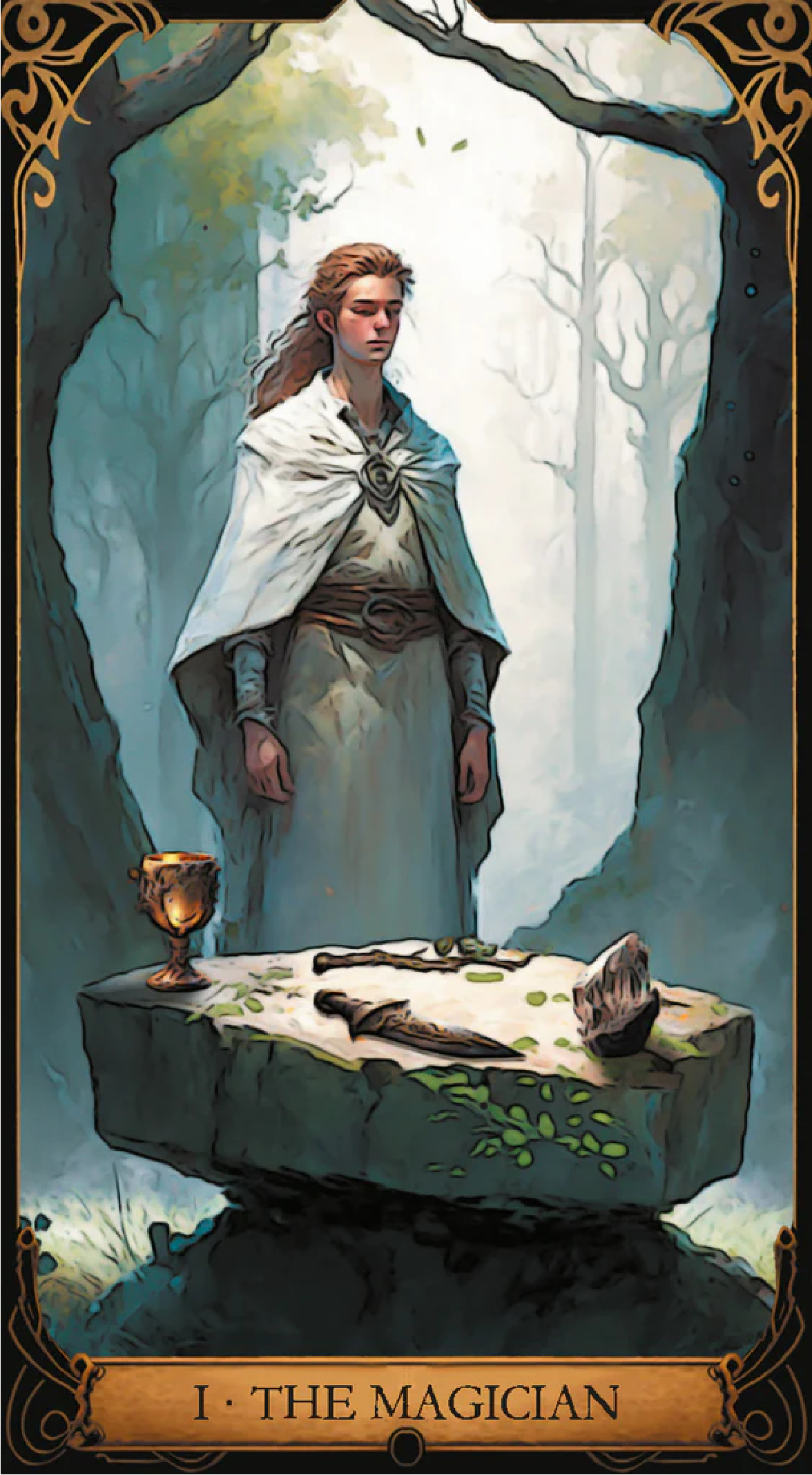 Druidic Taro Kortos Lo Scarabeo