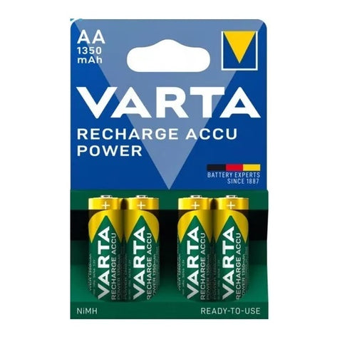 Varta AA R2U 1350mAh (56746) Recharge Accu Power pakraunamos baterijos 4 vnt.