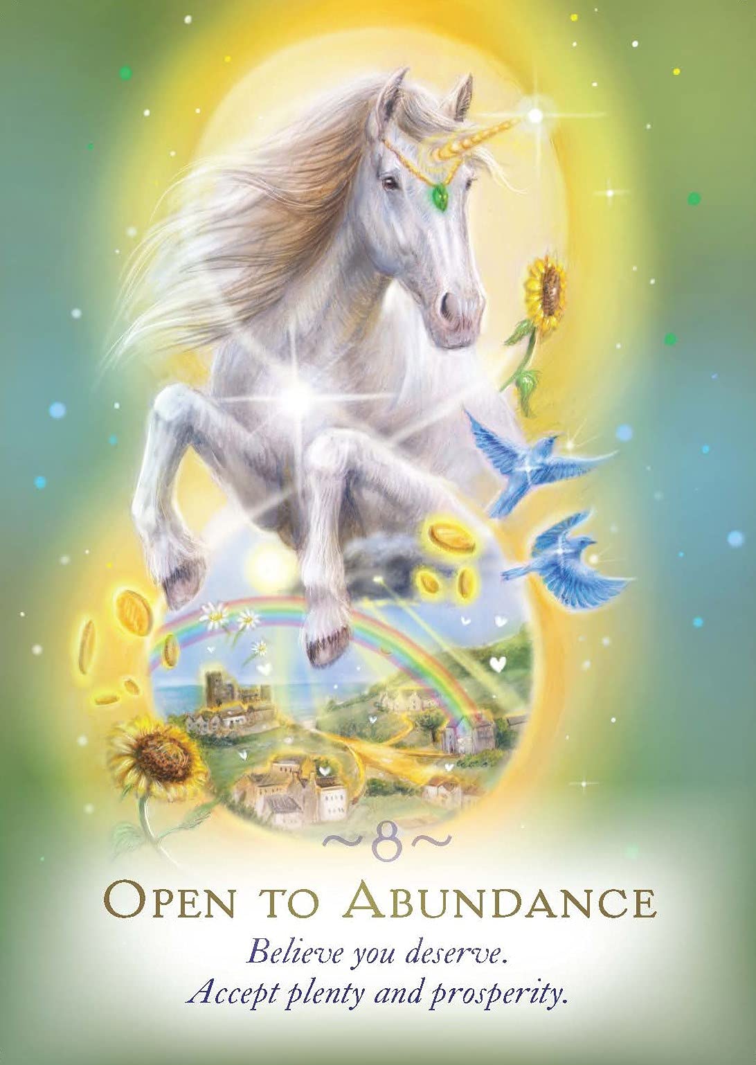 Magic of Unicorns Oracle kortos Hay House