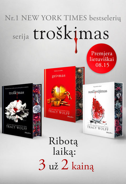 3 už 2 kainą: Troškimas. Susižavėjimas. Geismas – Tavo nauja priklausomybė prasideda čia! - OBUOLYS