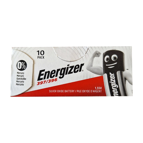 Energizer 397 / 396 (SR726SW) sidabro oksido baterijos 10 vnt.