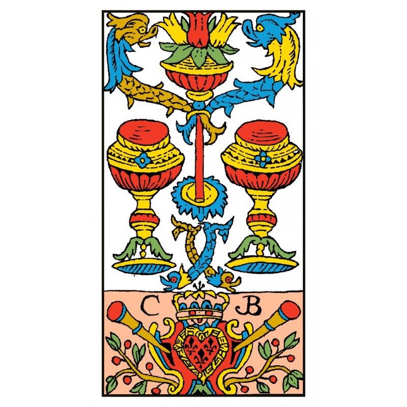 Tarot Of Marseille kortos Lo Scarabeo