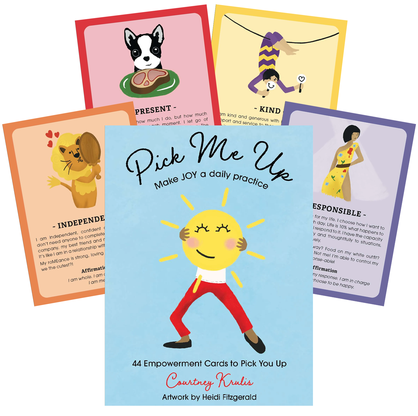 Pick Me Up Empowerment kortos Animal Dreaming