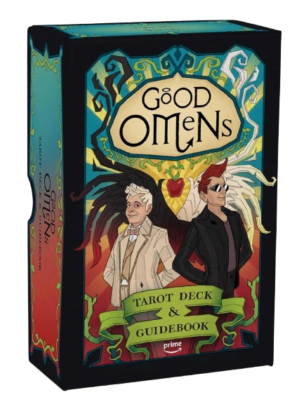 Good Omens Taro kortos ir vadovas Insight Editions