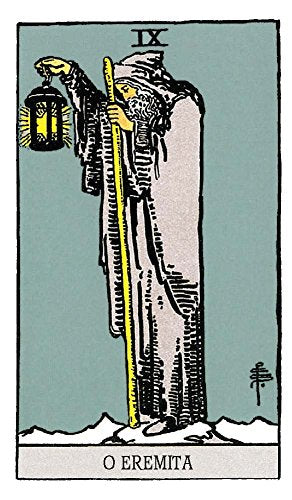 Tarot de A.E. Waite Tarot kortos Portugališkas leidimas Kišeninis variantas AGM