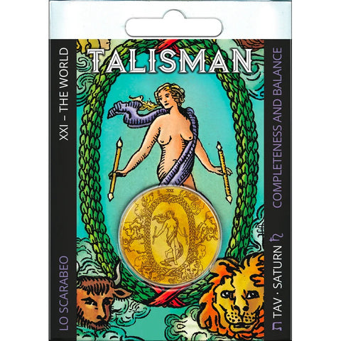 The World talismanas Lo Scarabeo