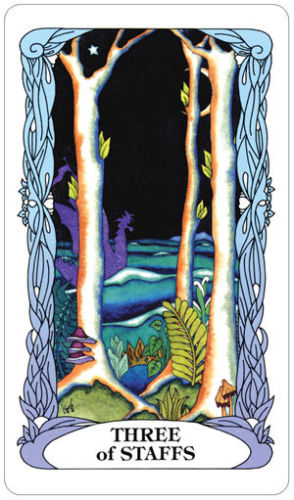Tarot Of A Moon Garden kortos US Games Systems