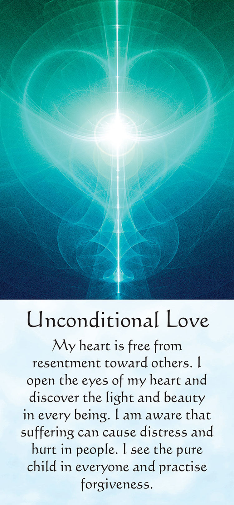 Healing Energy Oracle kortos Blue Angel