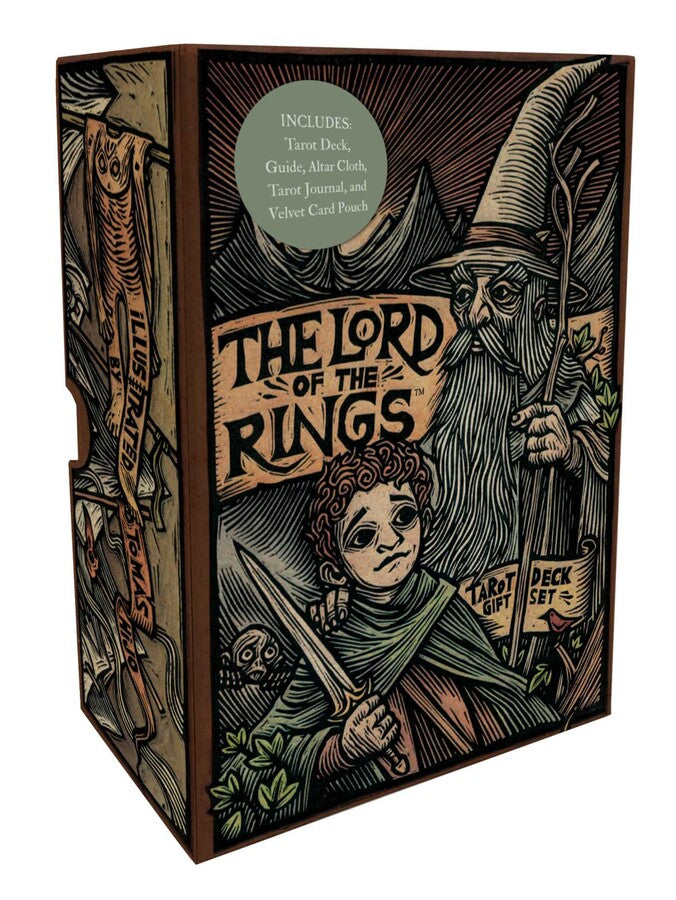 The Lord of the Rings Taro kortų dovanų rinkinys Insight Editions