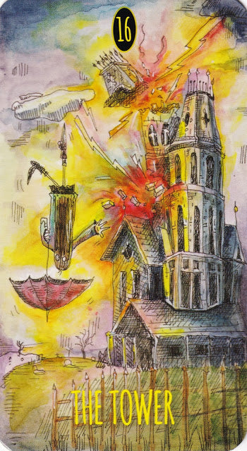 The Shadowland Tarot kortos Schiffer Publishing