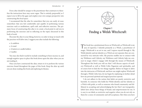 Welsh Witchcraft knyga Llewellyn