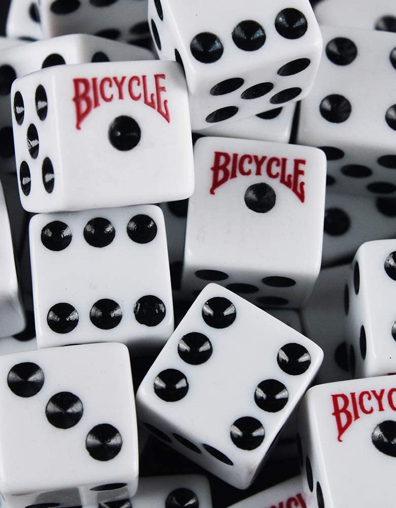 5 kauliukų rinkinys Bicycle - OBUOLYS