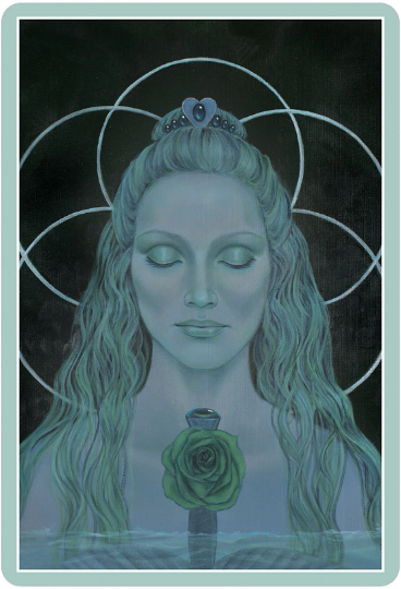 Through the Eyes of the Soul Oracle kortos Blue Angel